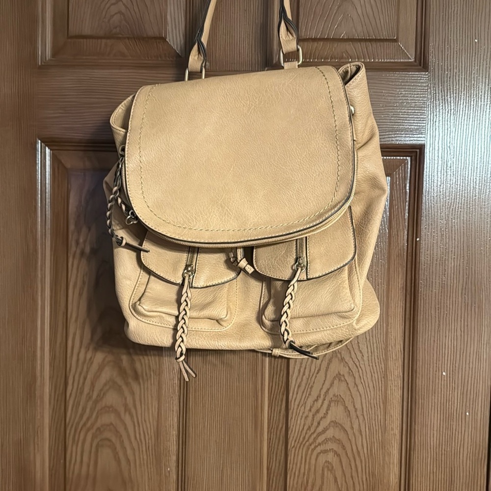 Yo Tan Leather Backpack